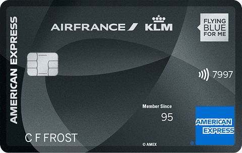 Foto van de Flying Blue American Express Platinum Card