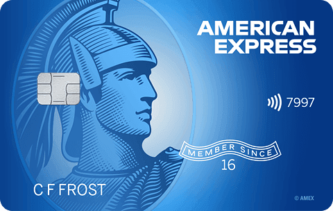 Foto van de American Express Blue Card