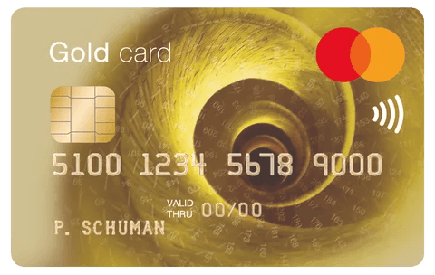 Foto van de ICS Mastercard Gold