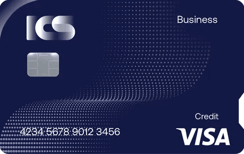 Foto van de ICS Visa World Card Business Gold
