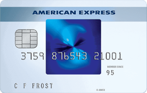 American express blue